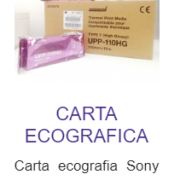 Carta ecografia Sony ad alta lucidità/densità.